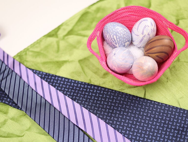 How To Make Silk Tie Dyed Easter Eggs EGGstraordinary Beautiful ⋆