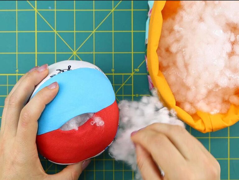 How To Sew A Ball / Sphere Sewing Pattern For A Nice Round Shape ⋆ Hello Sewing