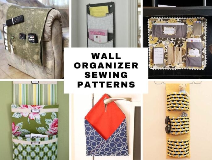 Free Wall Organizer Sewing Patterns [Creative Storage Solutions] ⋆