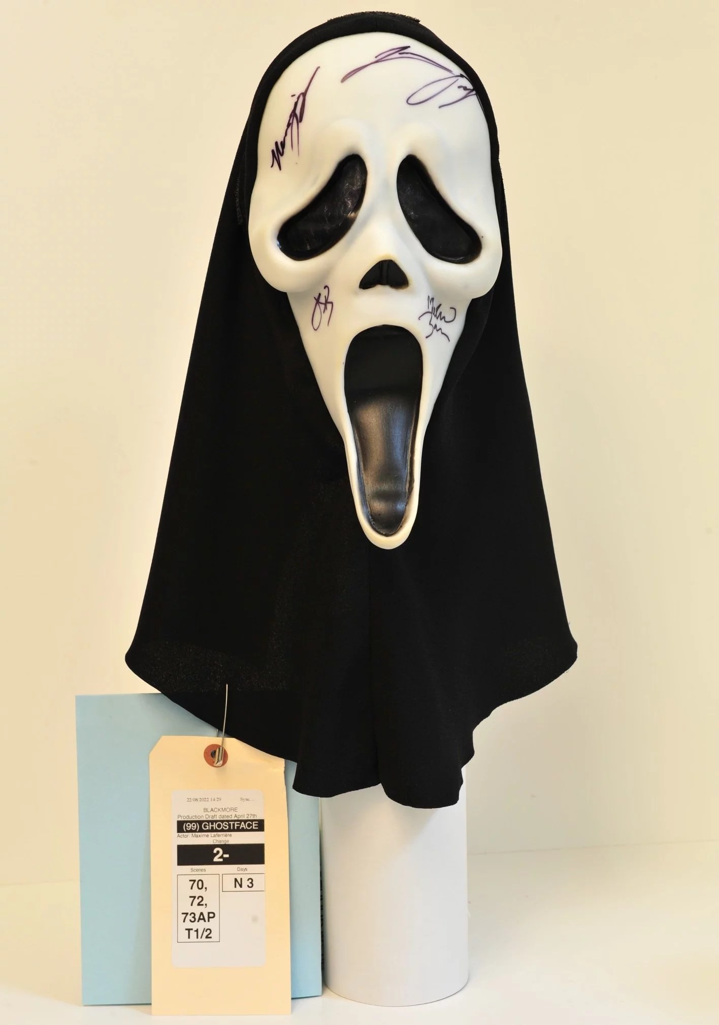 Scream 6 Ghostface Aged Mask Replica www.ugel01ep.gob.pe