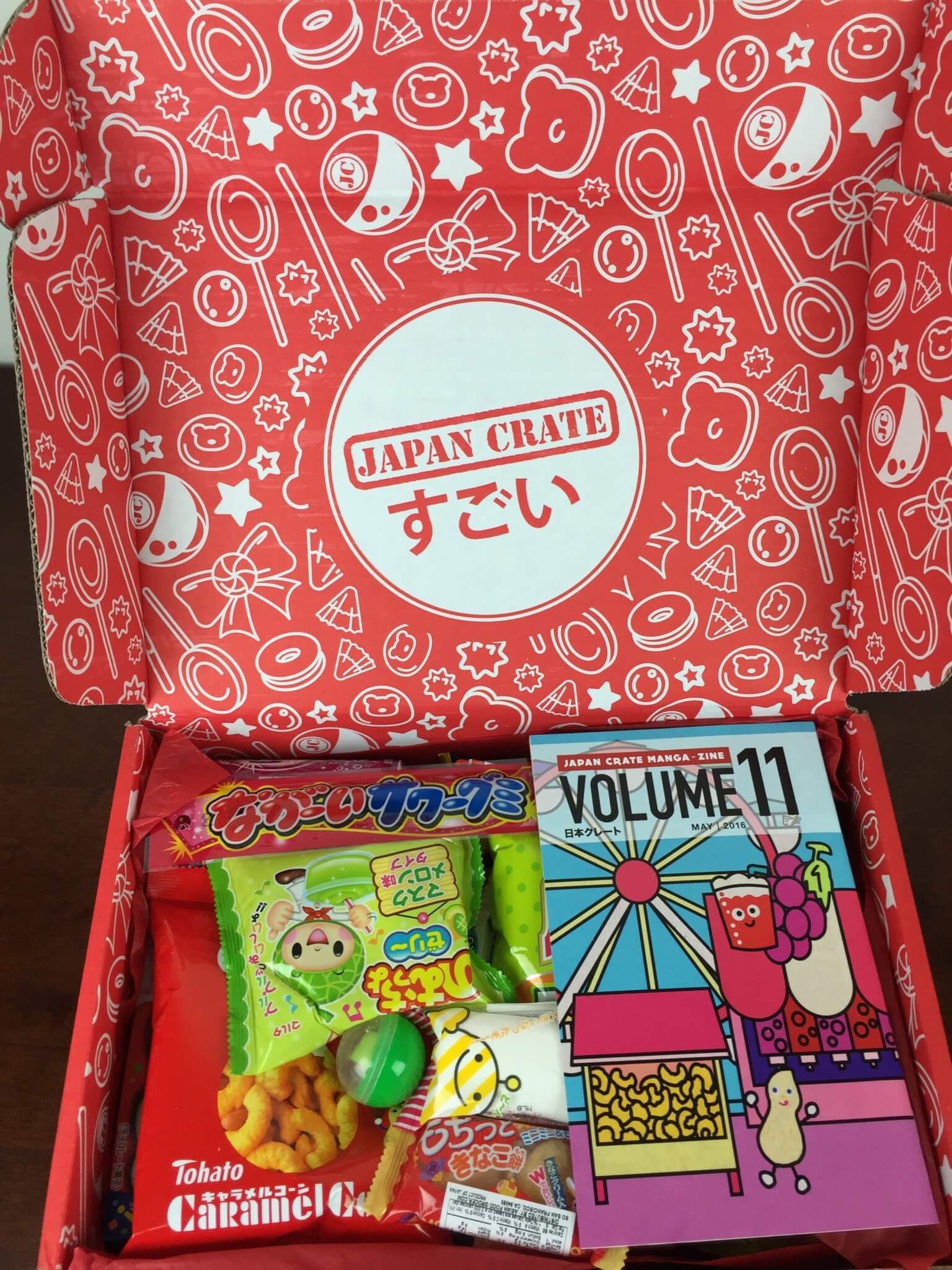 Japan Crate May 2016 Subscription Box Review & Coupons hello subscription