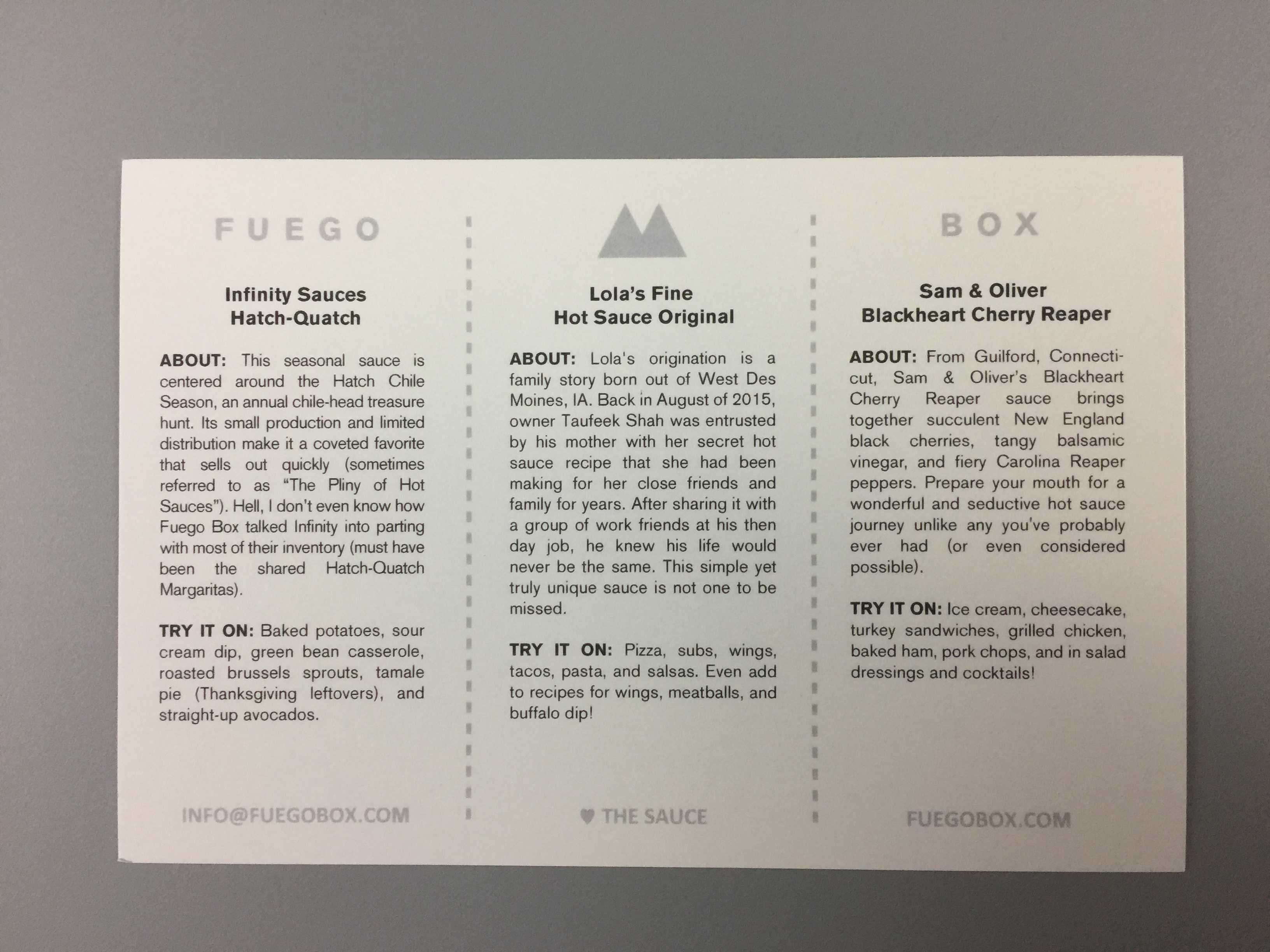 Fuego Box November 2016 Subscription Box Review + Coupon Hello