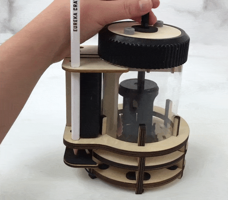 Eureka Crate Review + Coupon ELECTRONIC PENCIL SHARPENER hello