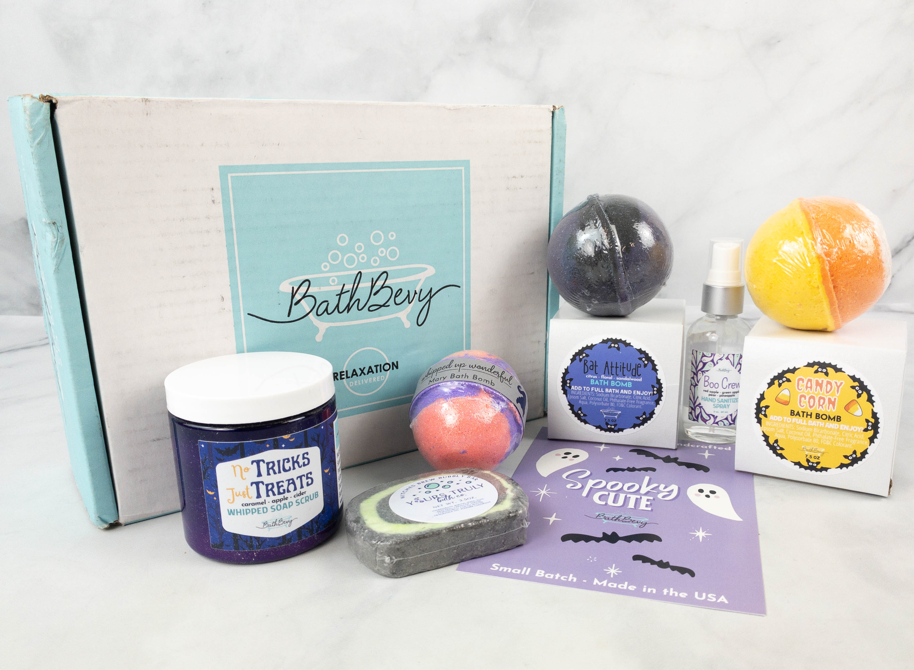 Bath Bevy October 2021 Bath Subscription Box Review + Coupon Hello