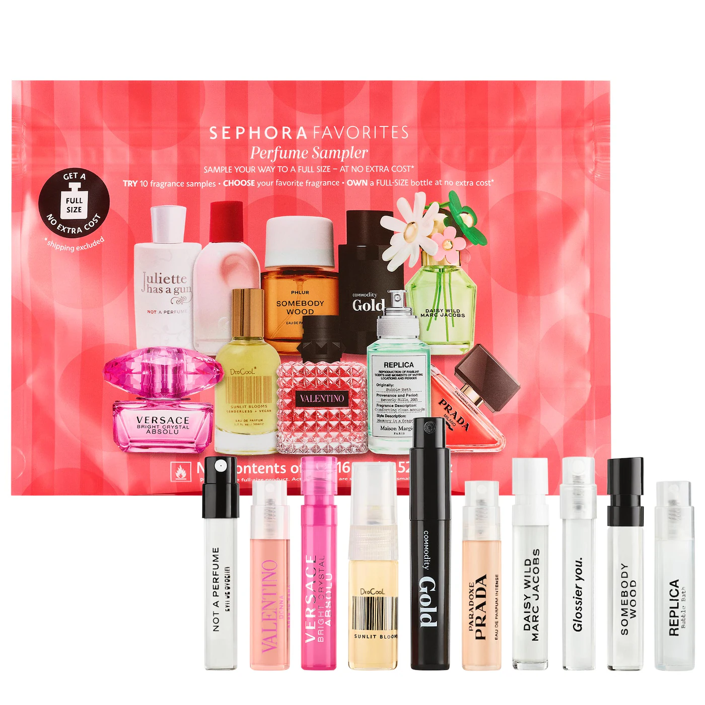 Sephora Favorites BestSelling Perfume Sampler Set 10 Fragrance