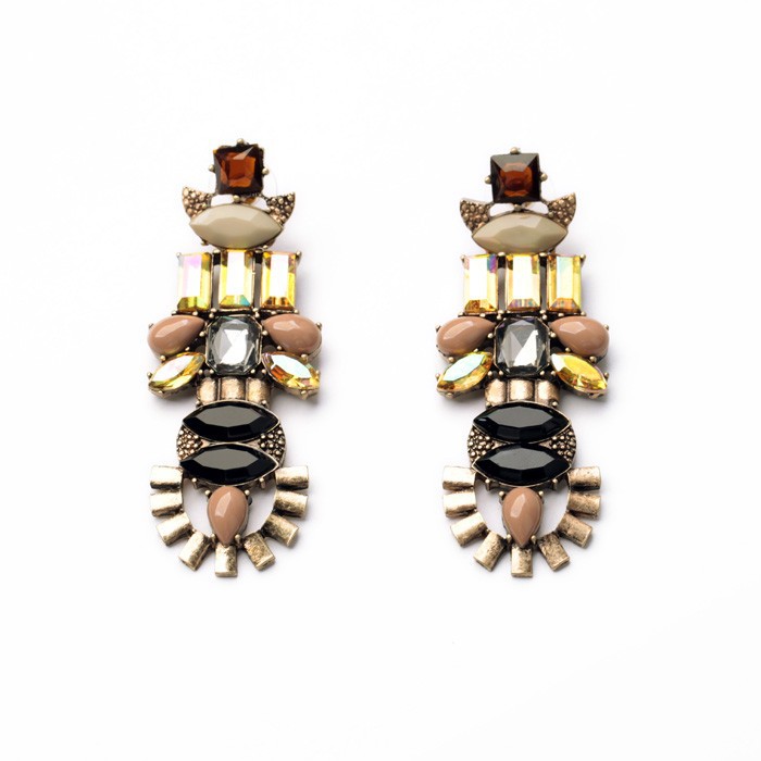 Capri Statement Earrings Hello Supply Modern Jewelry