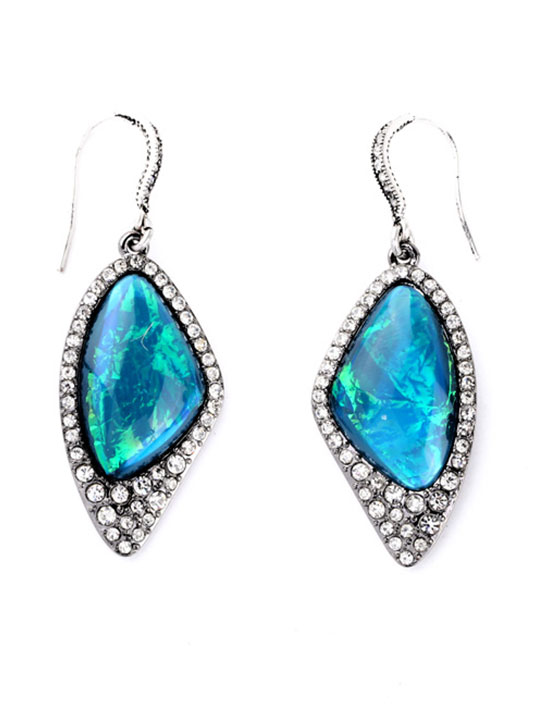 Resort Iridescent Statement Earrings Hello Supply Modern Jewelry