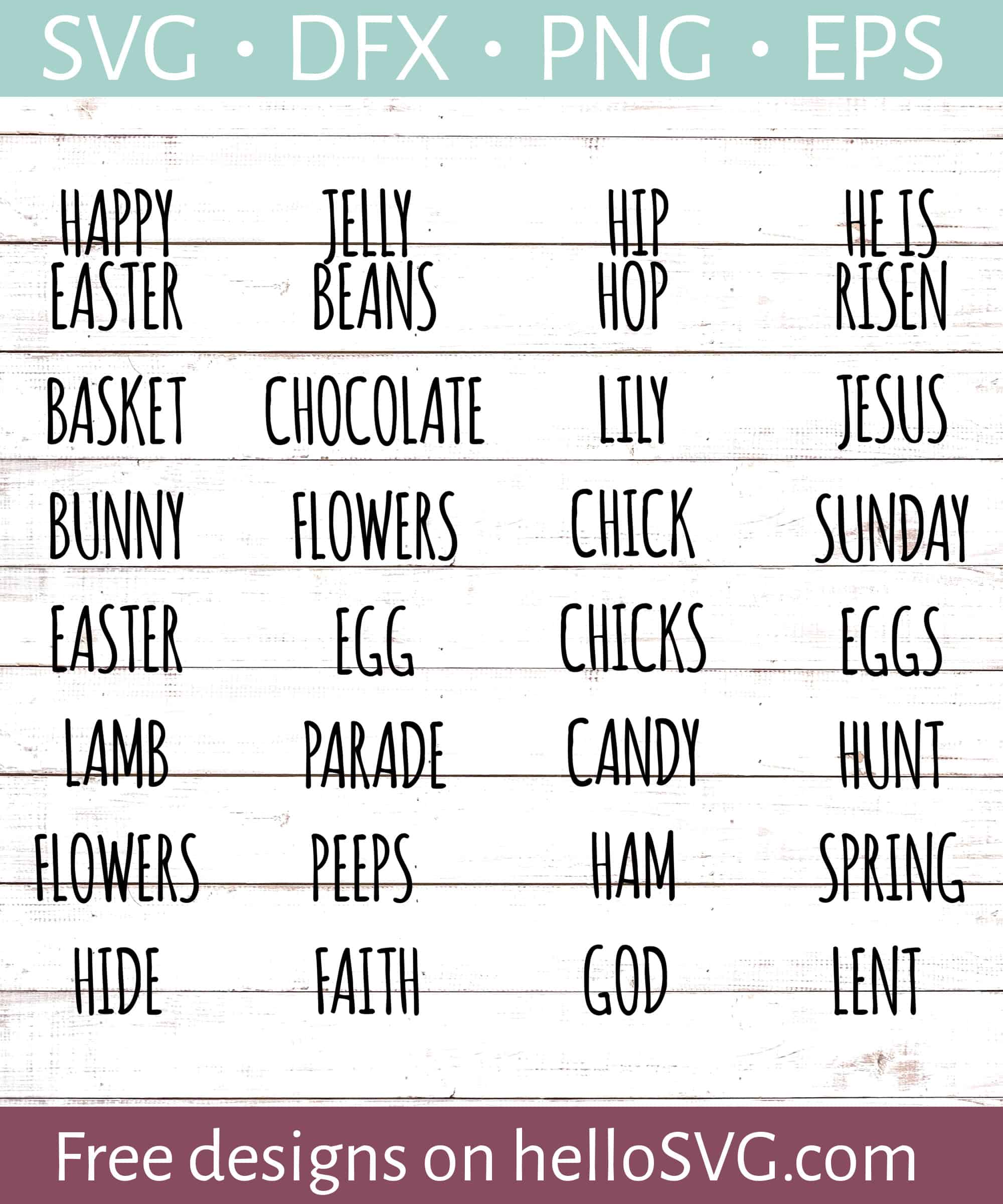 Easter Phrases