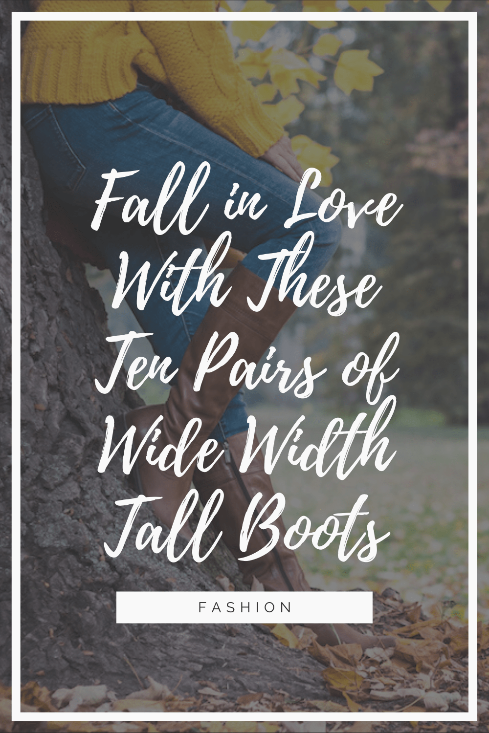 Fall is setting in, which means the warm weather is over (at least where I live). But just because we can’t spend our afternoons tanning at the beach, doesn’t mean all is lost. In fact, it’s boot weather! I LOVE a good pair of wide width tall boots. Not only do they look incredibly stylish—especially with a pair of skinny-legged pants—but they also help to keep the cold off.