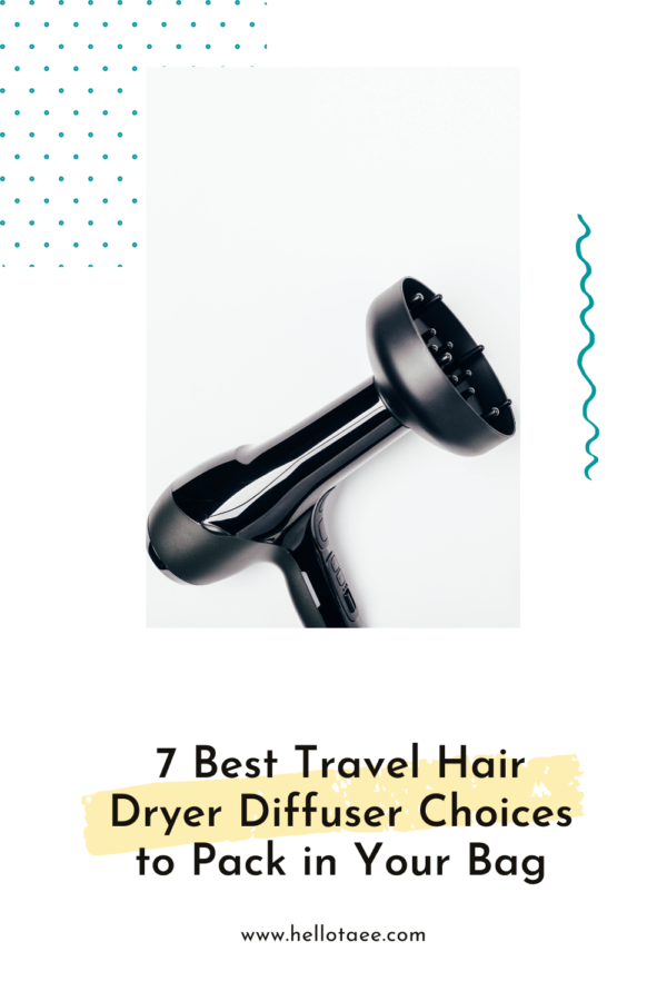 7 Best Travel Hair Dryer Diffuser Choices Hello, Taee