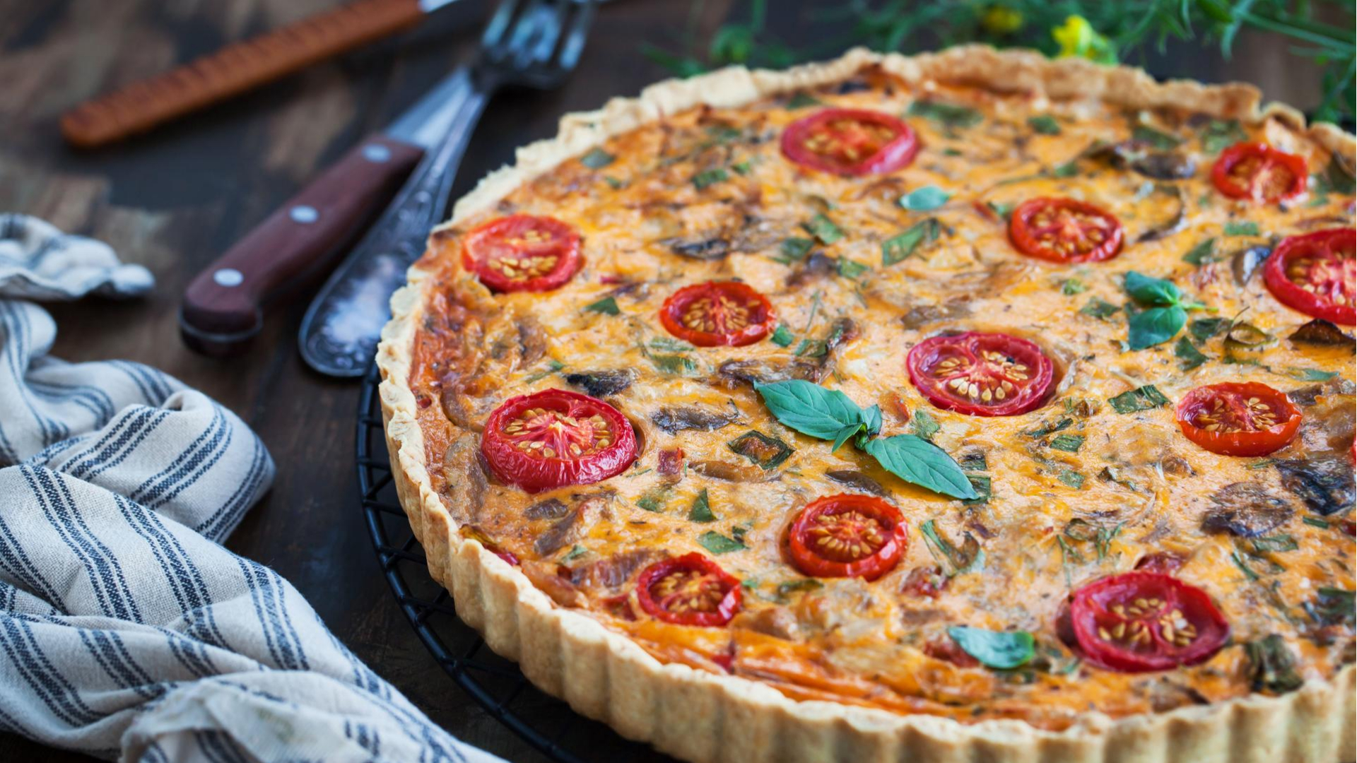 💚Klassische Quiche vegan 💚 100 vegan Super lecker » HELLO VEGAN 🥗