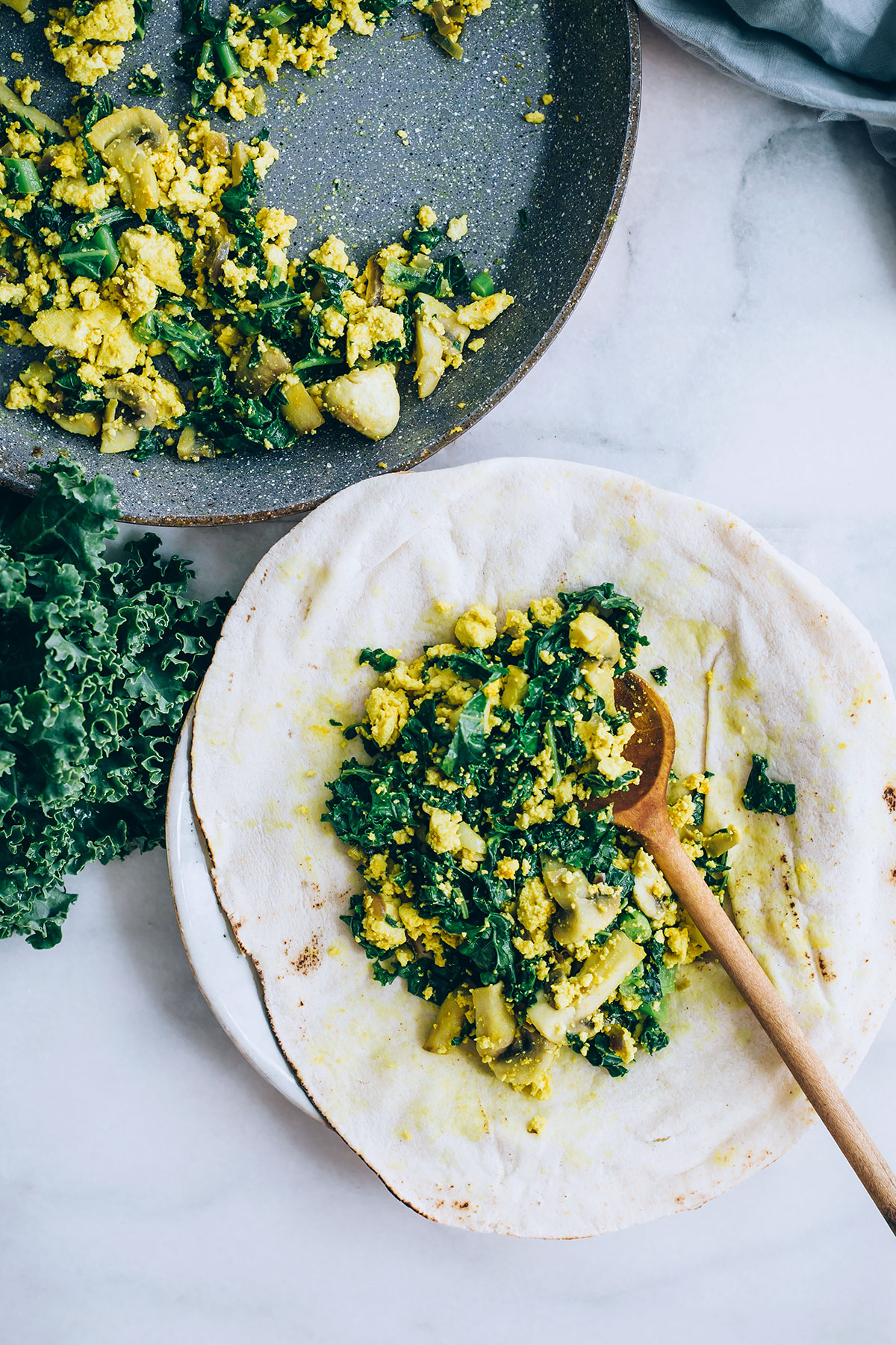 MakeandFreeze Tofu Scramble Wraps for Busy Mornings Hello Veggie