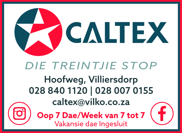 Caltex Garage Villiersdorp Hello Western Cape