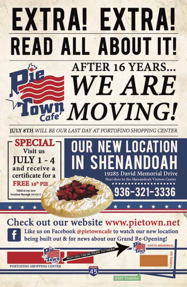 pie town festival 2023 Pie Town Cafe Hello Woodlands