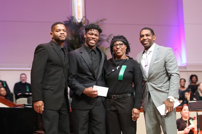 MLK Celebration presents Scholarships, Drum Major, Award Winners
