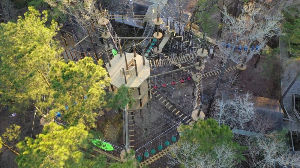 Texas TreeVentures Aerial Adventure Course Now Open Hello Woodlands