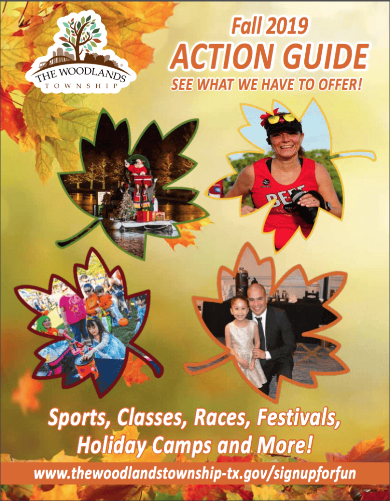 The Woodlands Township Fall 2019 Action Guide now Available Online