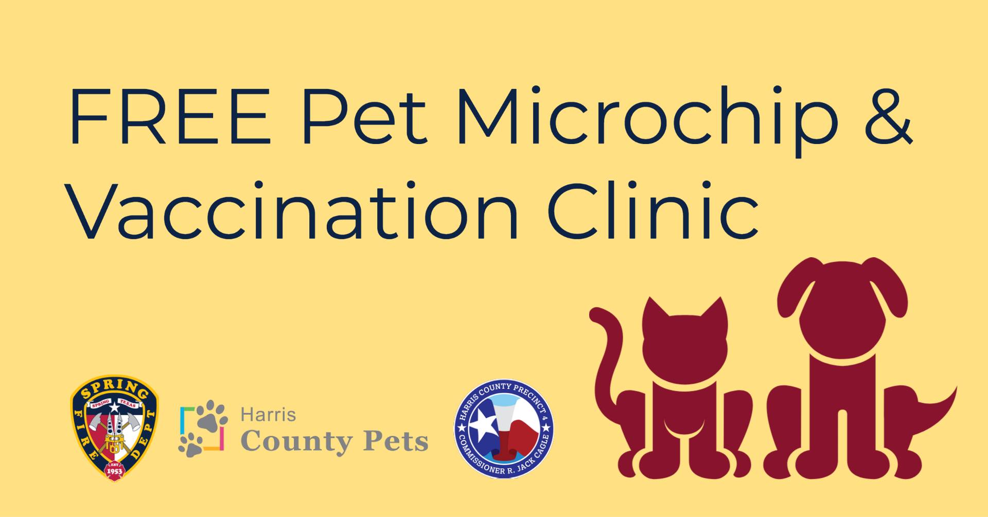 Free Pet Vaccinations Houston 2021 All Things About Pets