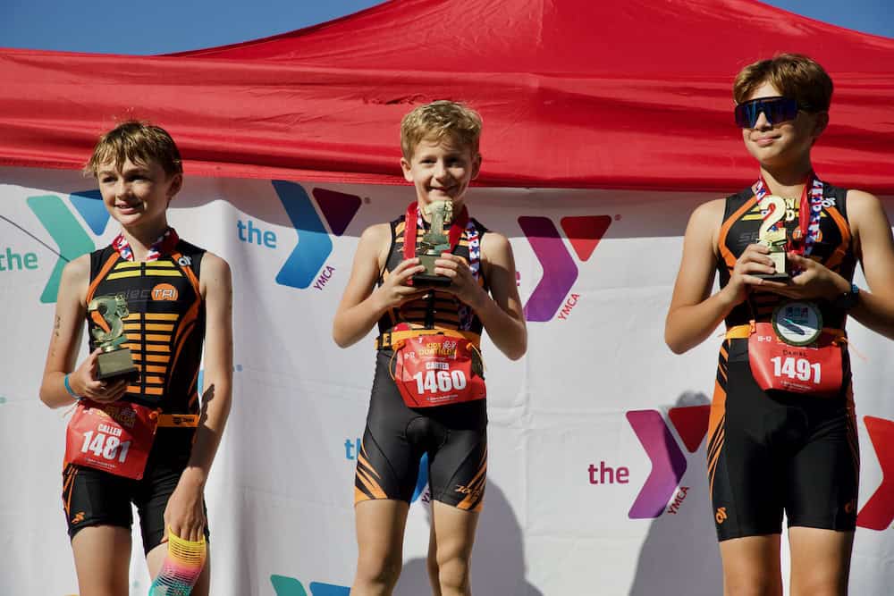 1st Annual YMCA Duathlon held at the new YMCA Hello Woodlands