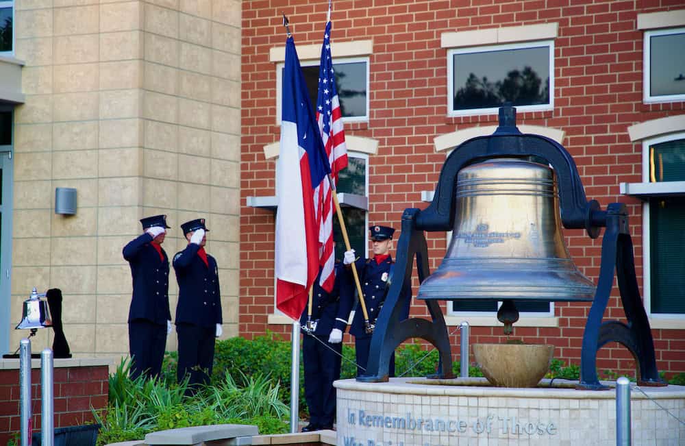 Events In The Woodlands April 2023 Patriot Day of Remembrance ceremony held at The Woodlands Central Fire