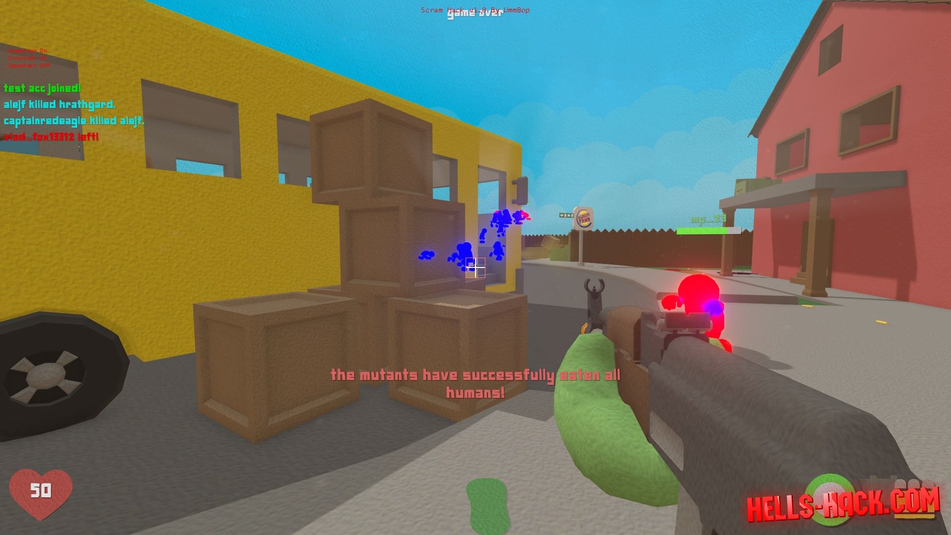 Скачать Чит на Scram Wallhack, Chams, Speedhack » Скачать