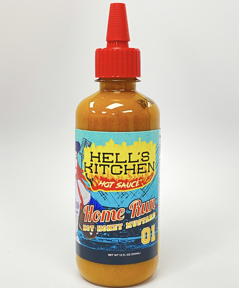 Home Run Hot Honey Mustard Hell's Kitchen Hot Sauce