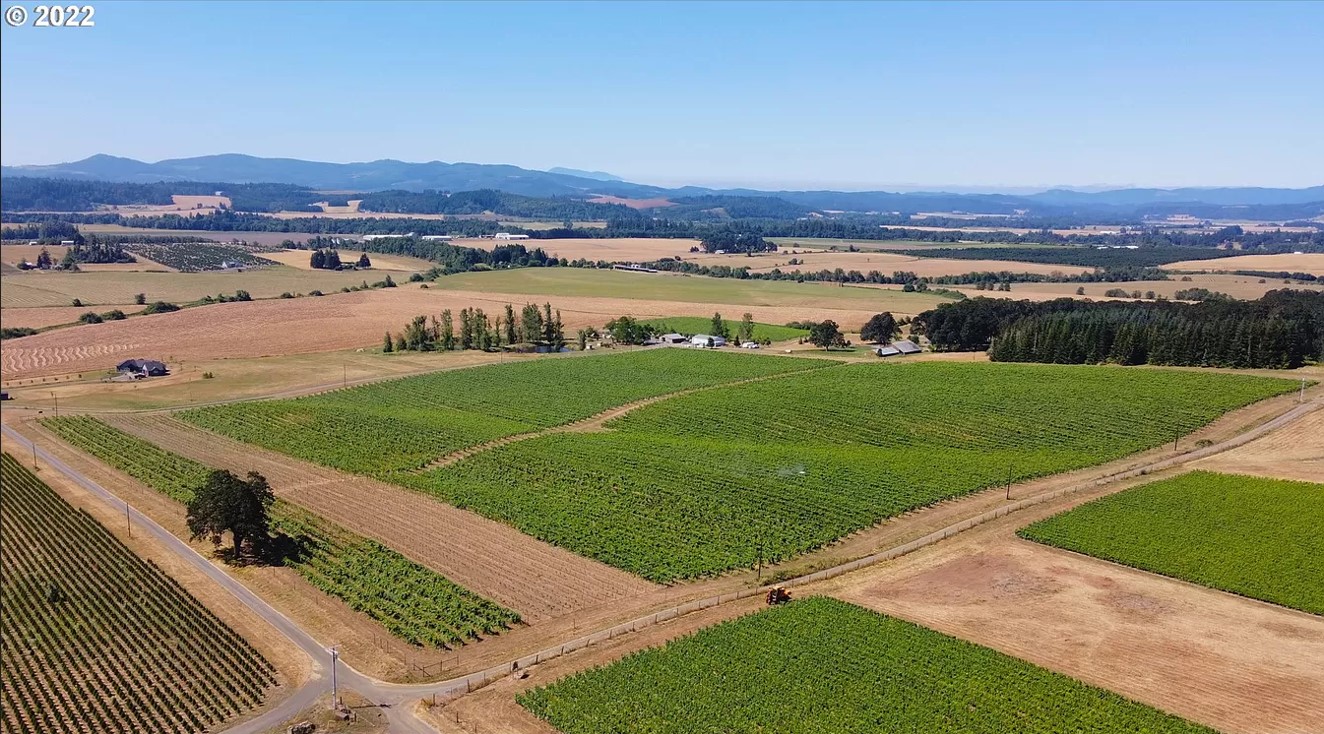 Vineyard For Sale Willamette Valley Oregon Home Farm and Grape Vineyard