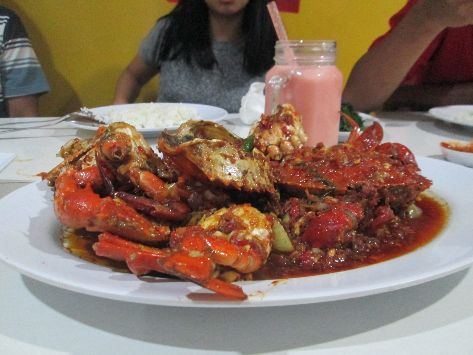 Kepiting Balado Dengan