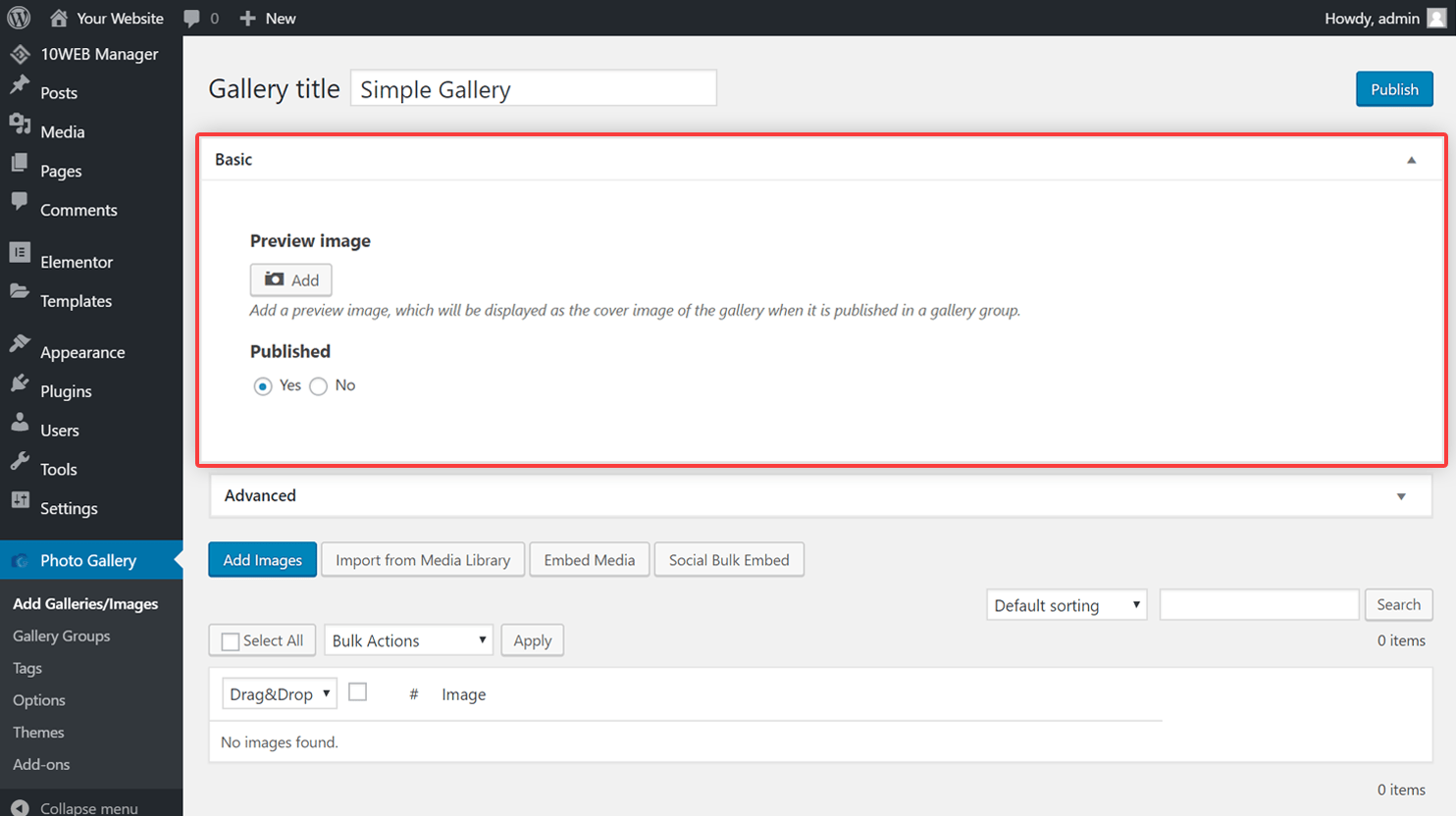 How to Create a Photo Gallery 10 Help Center