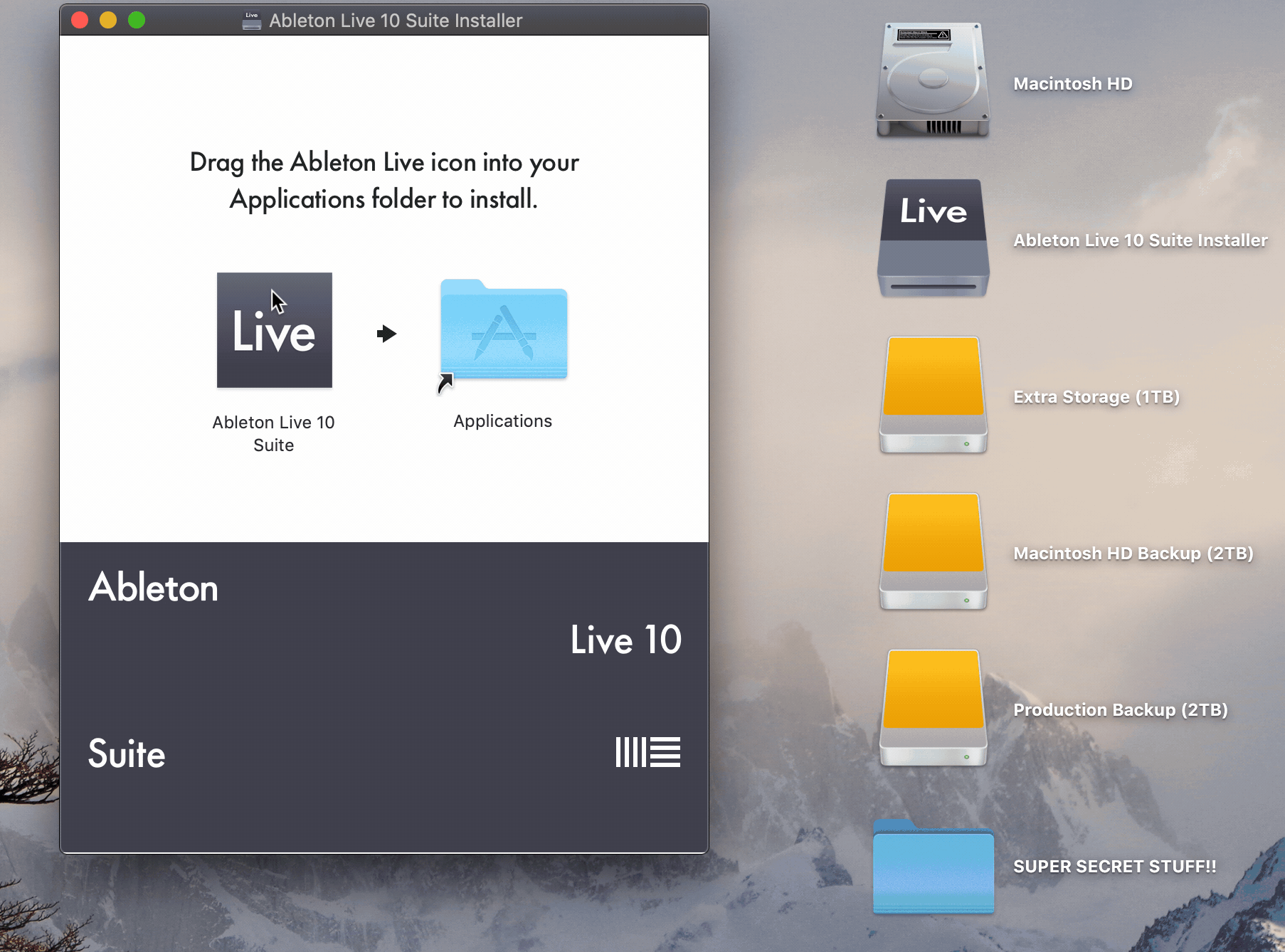 Liveのインストール方法 Ableton
