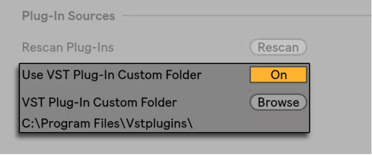 Using VST plugins on Windows Ableton