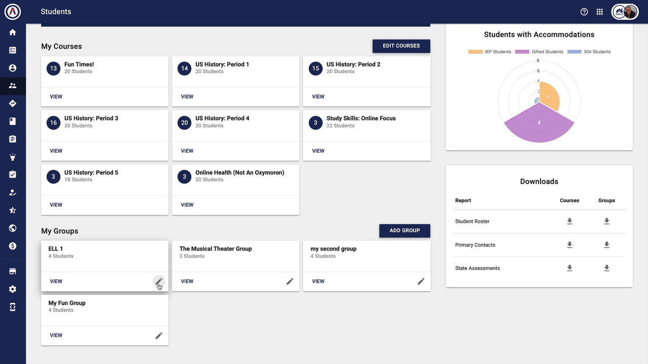 Removing Students from Custom Students Groups Abre.io