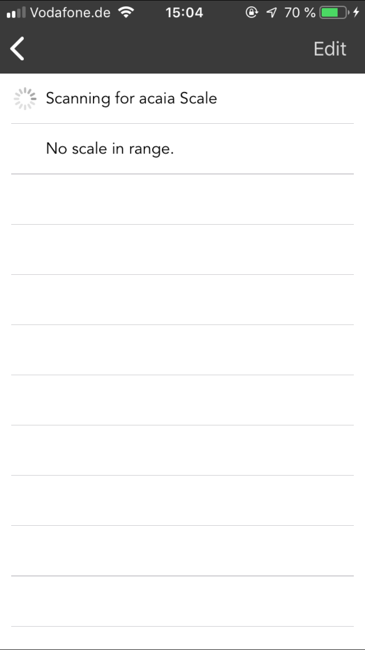 How to connect your scale to Acaia Coffee Acaia Help Center