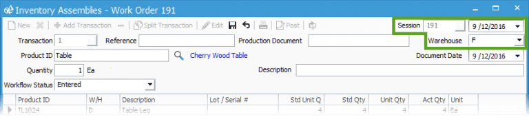 Building Custom/Process Assembly Products Acctivate Help
