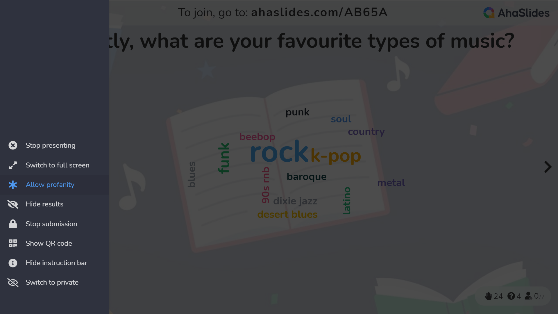 How to Use the Profanity Filter