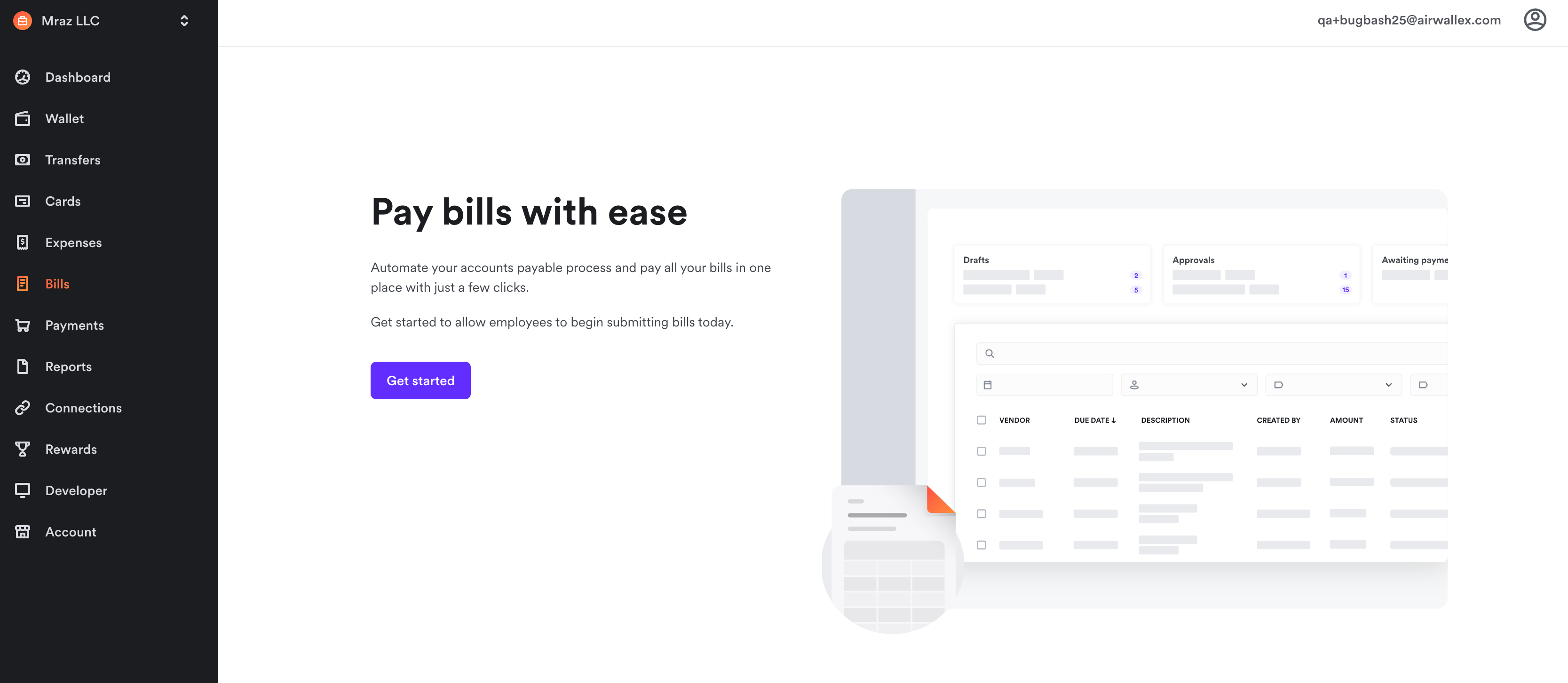 Admin Guide Setting up Bills Airwallex Help Centre