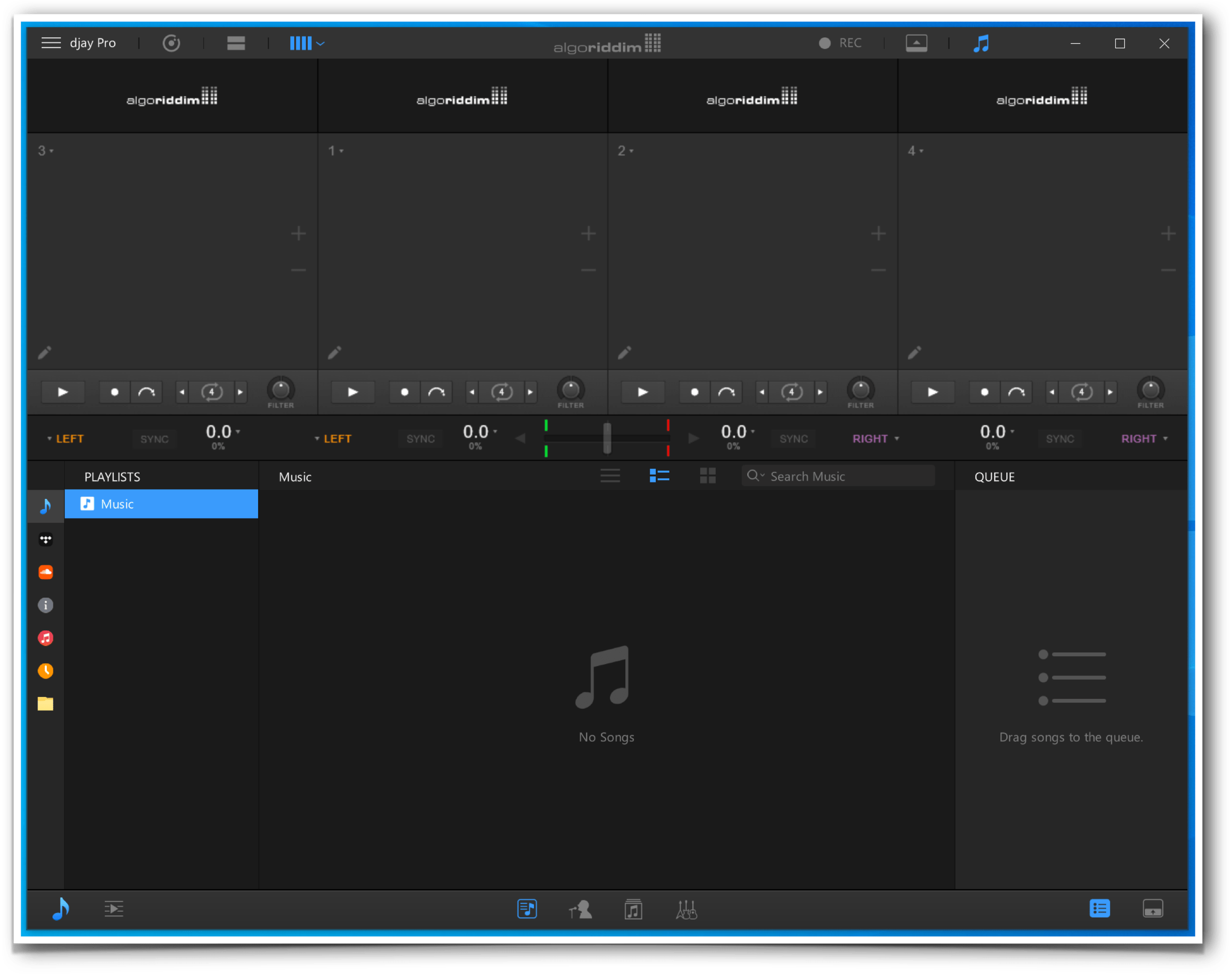 How do I configure a MIDI controller using MIDI Learn on djay Pro for