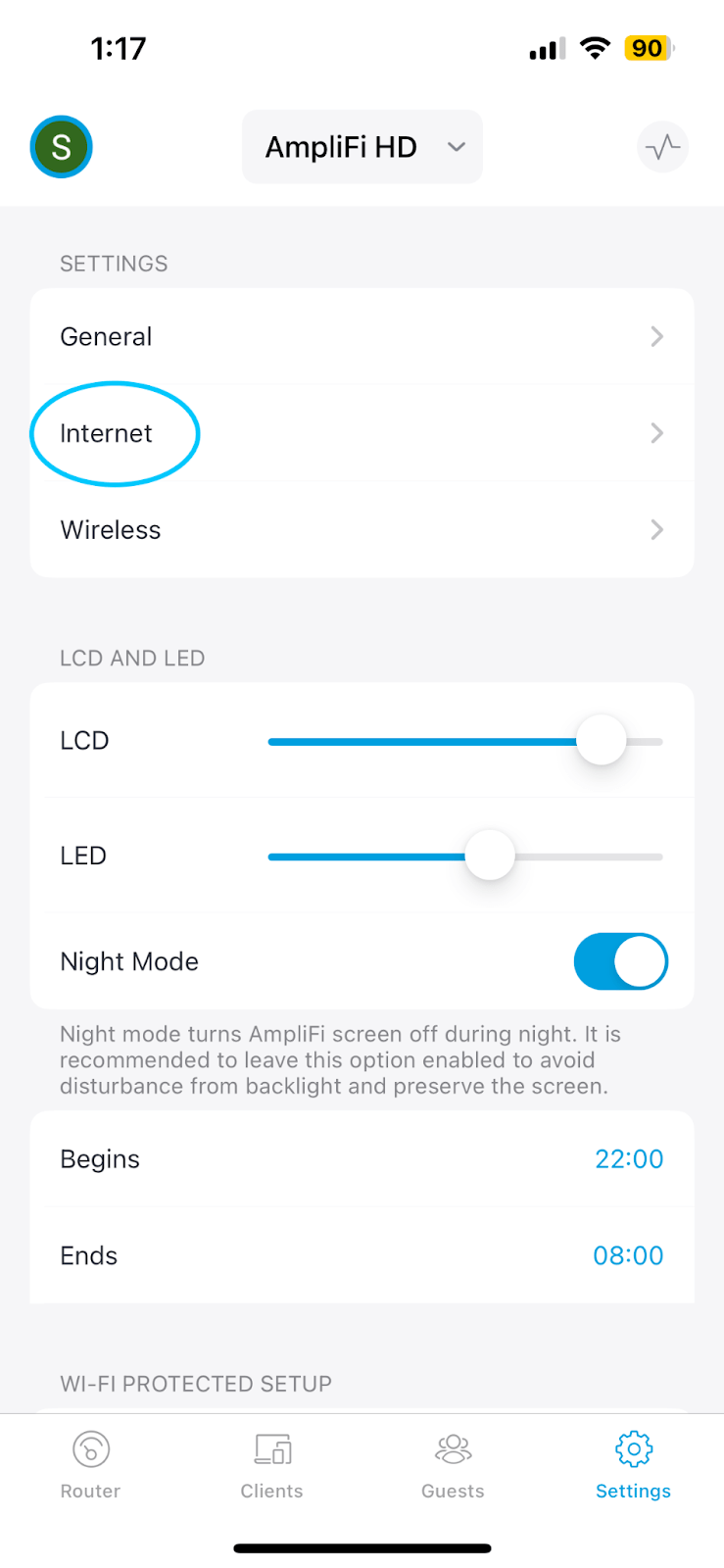 Enabling Hardware NAT AmpliFi