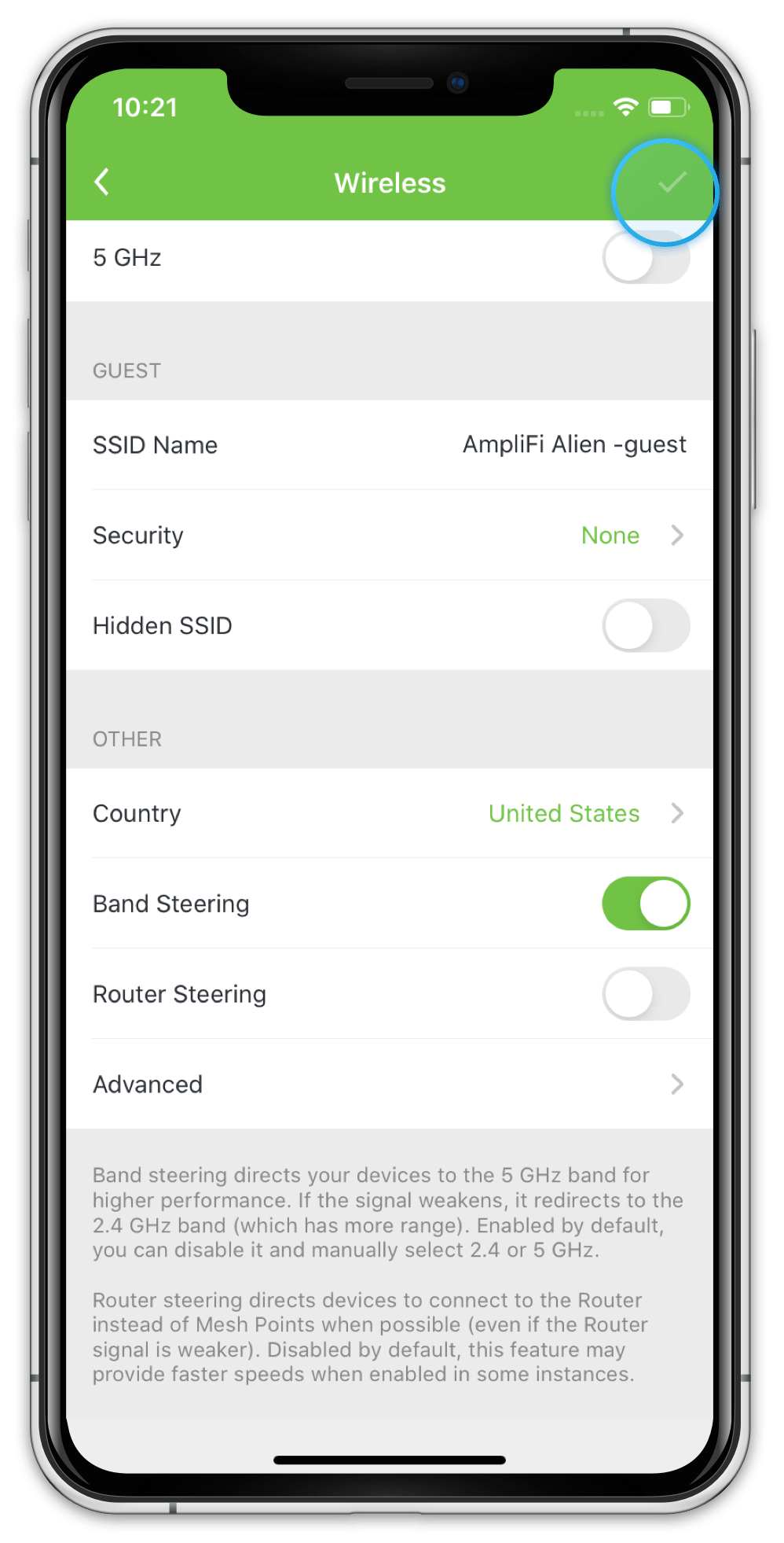 Configuring a Guest Network AmpliFi