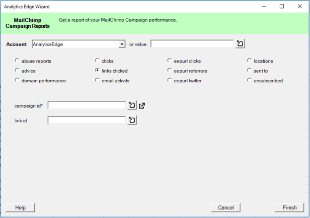 Functions Analytics Edge Help