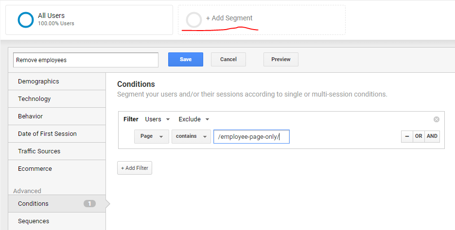 Filter Working-From-Home Employees In Google Analytics | Analytics Edge Help