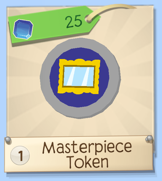 What are Masterpiece Tokens? Animal Jam