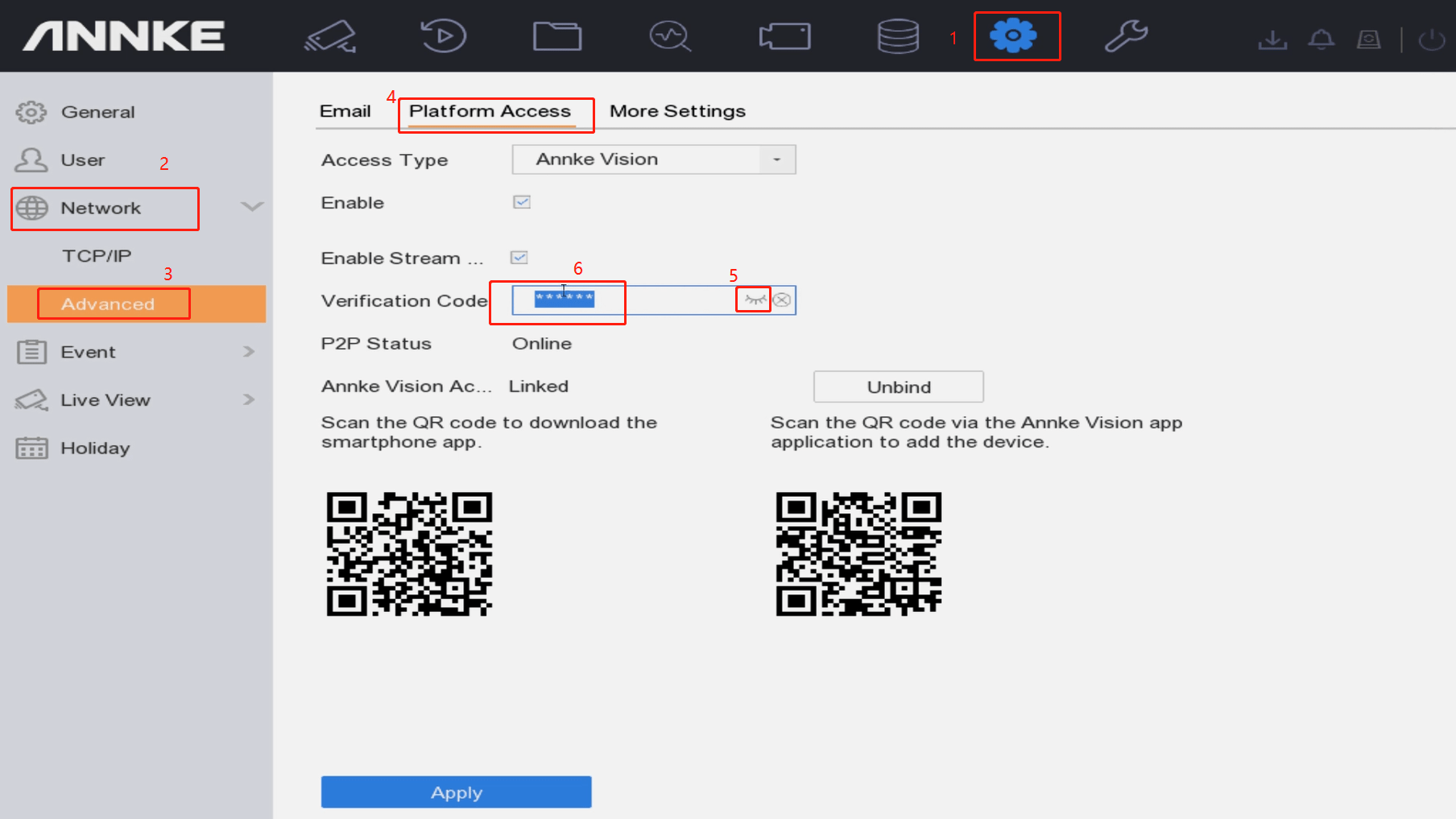 Annke VisionHow to Find The Encryption Password / Verification Code