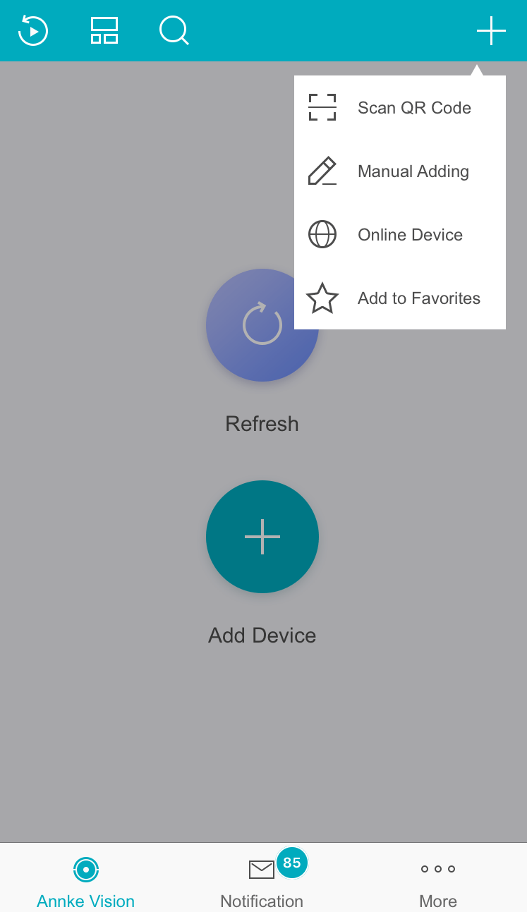 Annke Vision Manually Adding Device to Annke Vision via Wired