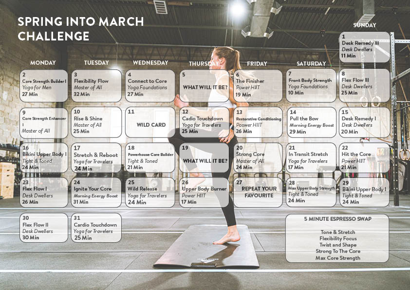 SPRING INTO MARCH CHALLENGE Asana Rebel Help Centre