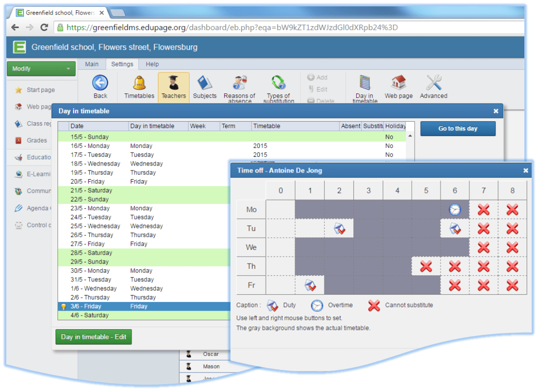 2023 schedule or-asc aSc TimeTables 2023.12.1