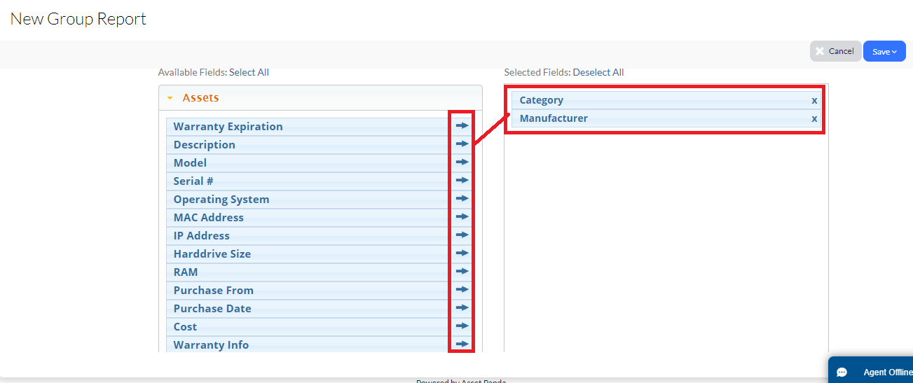 Create and Customize a Report