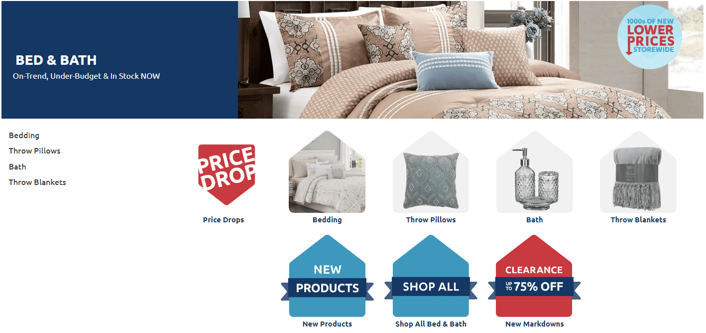 Bedding & bath At Home