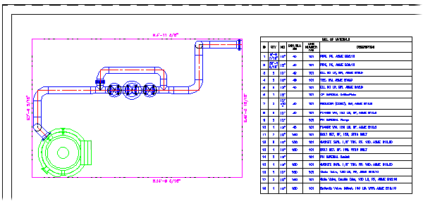 About Ortho Bill of Material (BOM) AutoCAD Plant 3D 2018