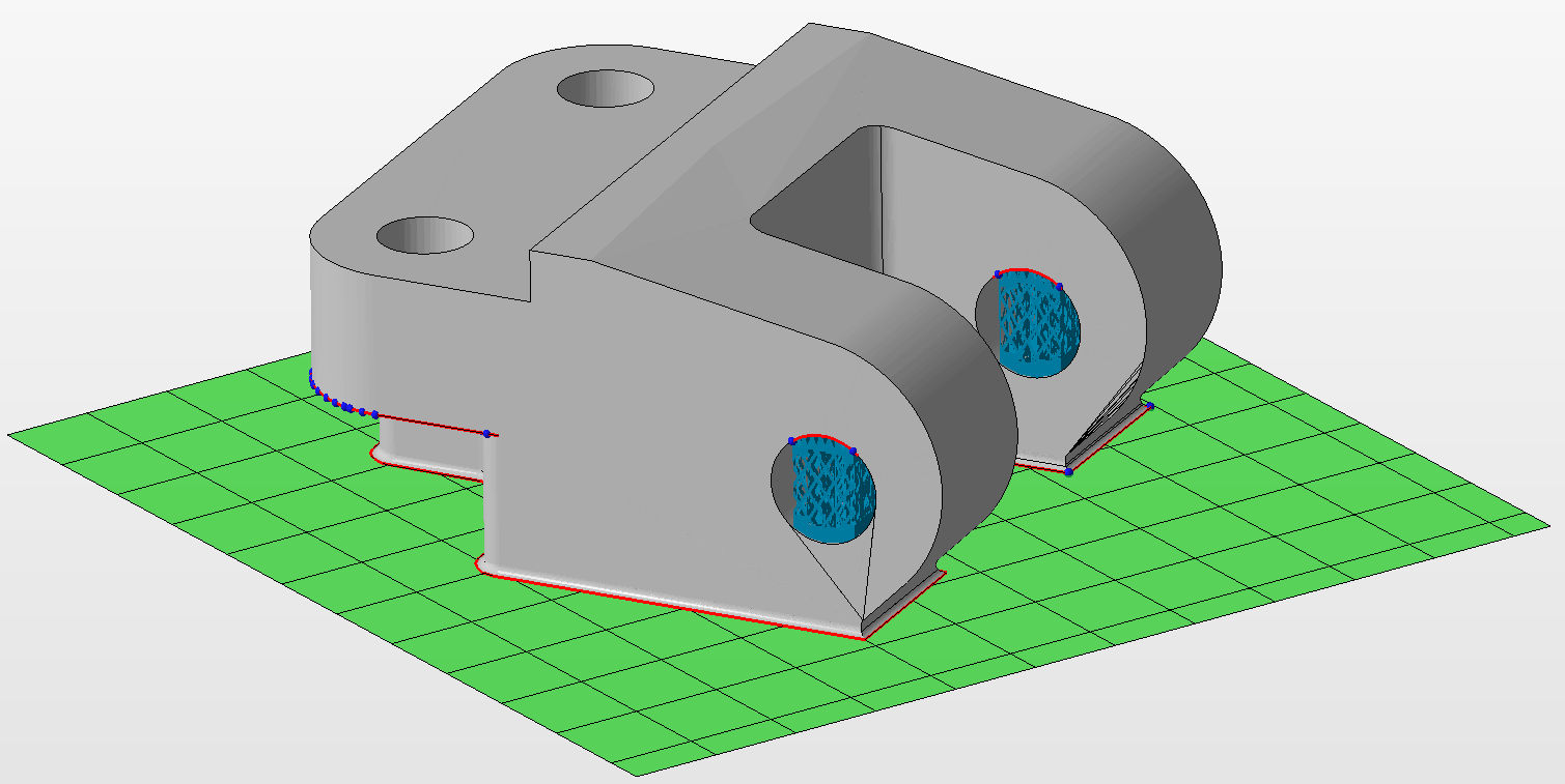 Tutorial 22 Creating Combination Supports Netfabb 2019 Autodesk